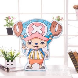 image-One Piece Luffy Plush Pillow 50cm Cartoon Character Cushion Toy