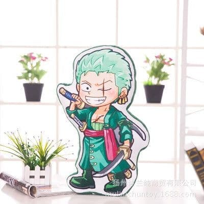 image-One Piece Luffy Plush Pillow 50cm Cartoon Character Cushion Toy