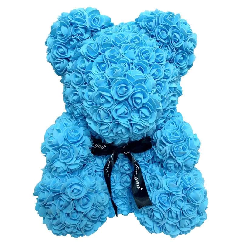 image-2.5cm PE Foam Rose Flower DIY Bridal Wedding Wreath 144pcs