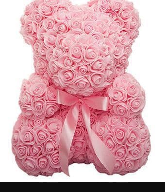 image-2.5cm PE Foam Rose Flower DIY Bridal Wedding Wreath 144pcs