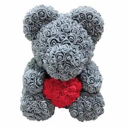 image-2.5cm PE Foam Rose Flower DIY Bridal Wedding Wreath 144pcs
