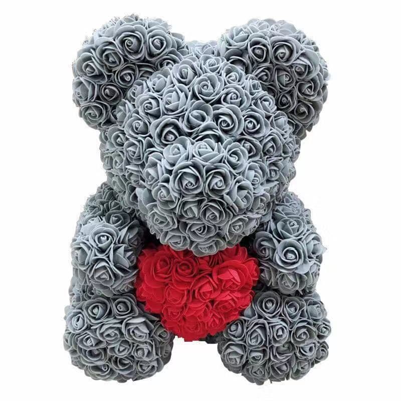 image-2.5cm PE Foam Rose Flower DIY Bridal Wedding Wreath 144pcs