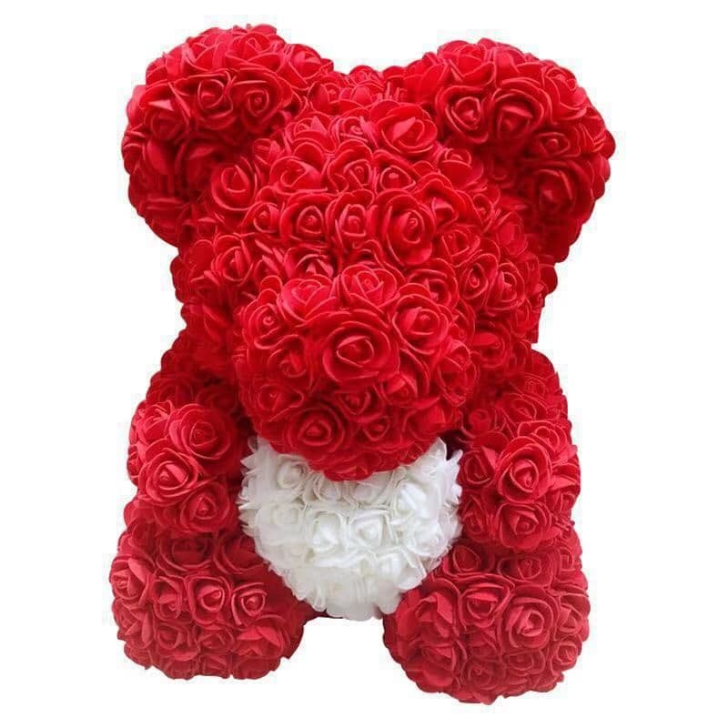 image-2.5cm PE Foam Rose Flower DIY Bridal Wedding Wreath 144pcs