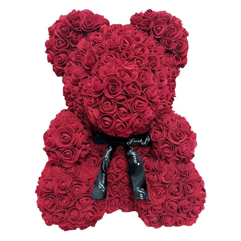 image-2.5cm PE Foam Rose Flower DIY Bridal Wedding Wreath 144pcs