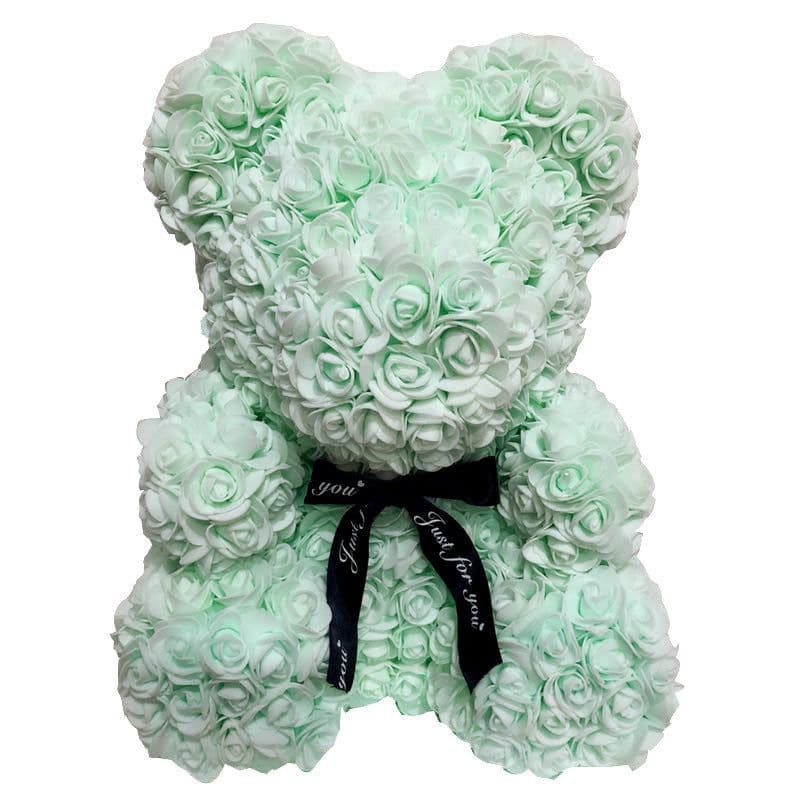 image-2.5cm PE Foam Rose Flower DIY Bridal Wedding Wreath 144pcs
