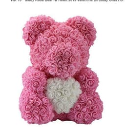 image-2.5cm PE Foam Rose Flower DIY Bridal Wedding Wreath 144pcs