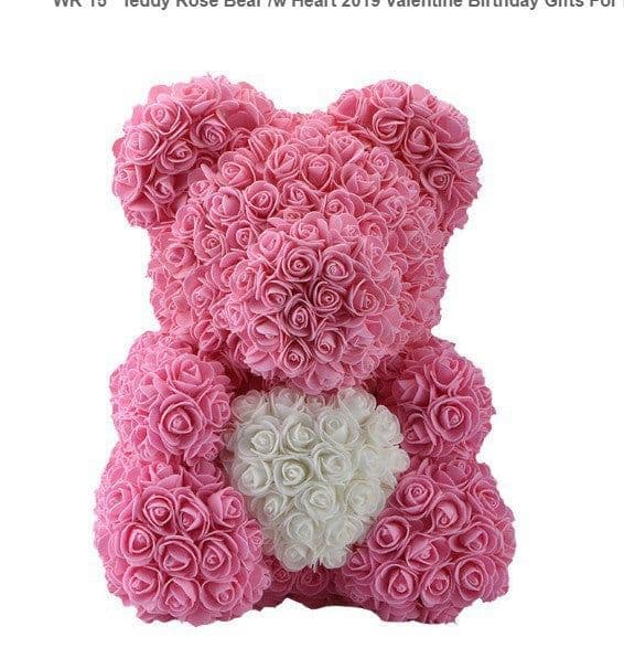 image-2.5cm PE Foam Rose Flower DIY Bridal Wedding Wreath 144pcs