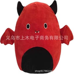 image-Plush Bat Toy Pillow 30cm Super Soft Short Plush PP Cotton Fill