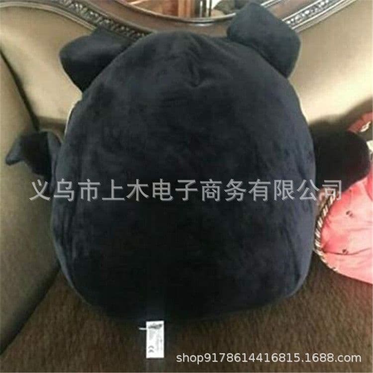 image-Plush Bat Toy Pillow 30cm Super Soft Short Plush PP Cotton Fill