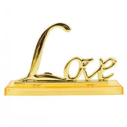 image-Gold Leaf Rose Bouquet HC8001 Plastic Flower Gift Box