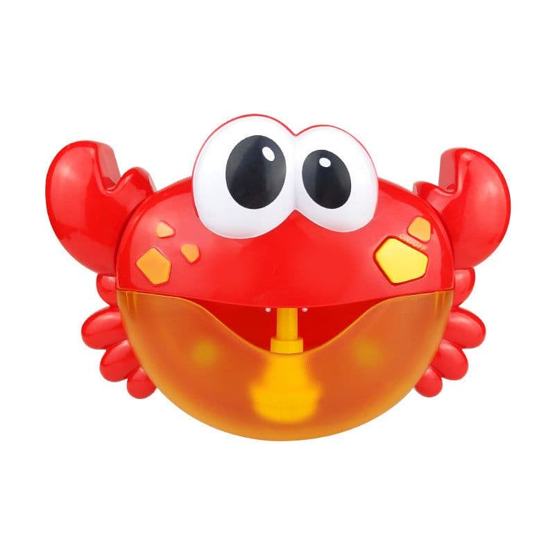 image-Crab Bubble Machine Bath Toy for Kids with Music