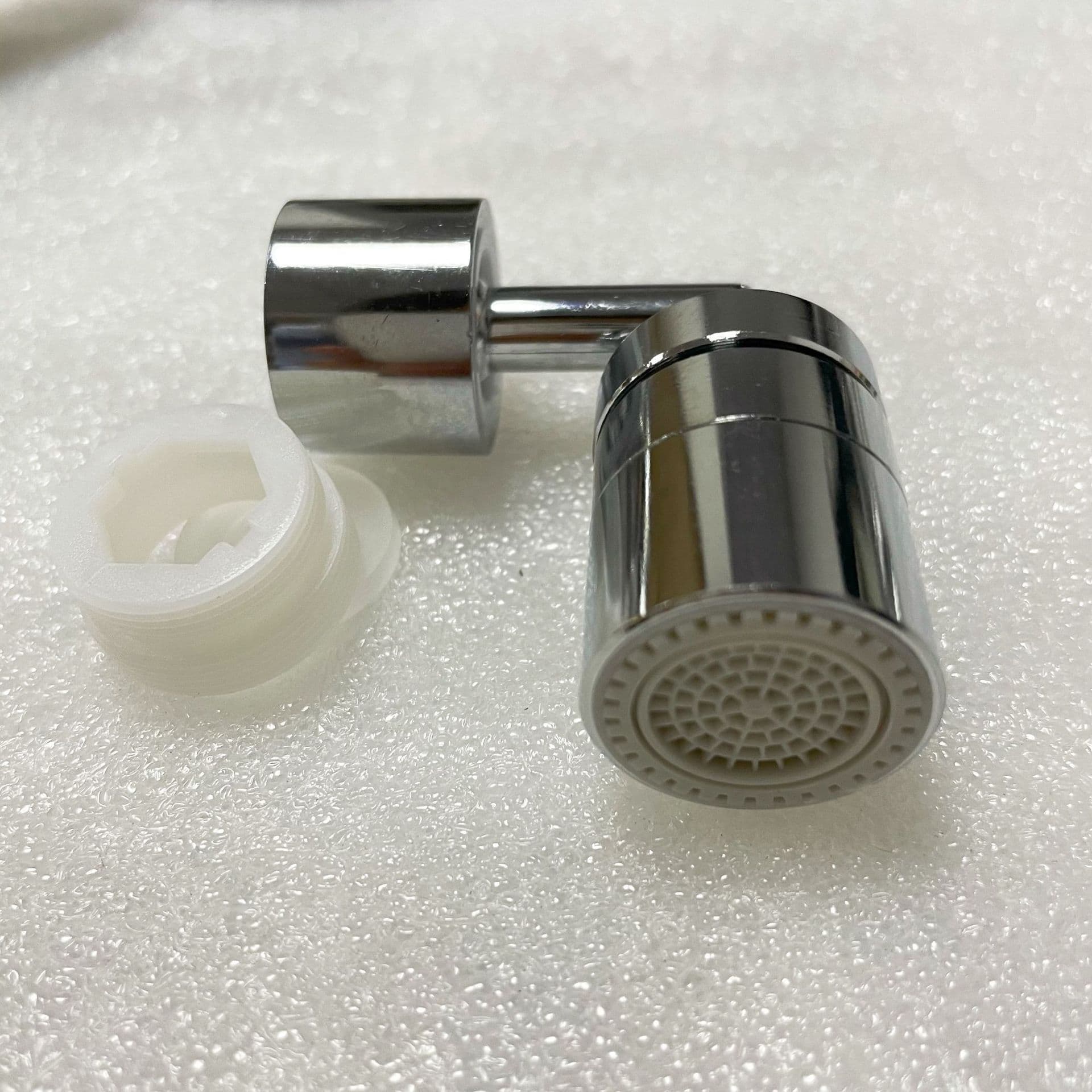 image-Chuanghui 720° Rotating Faucet Aerator Stainless Steel Two-Speed