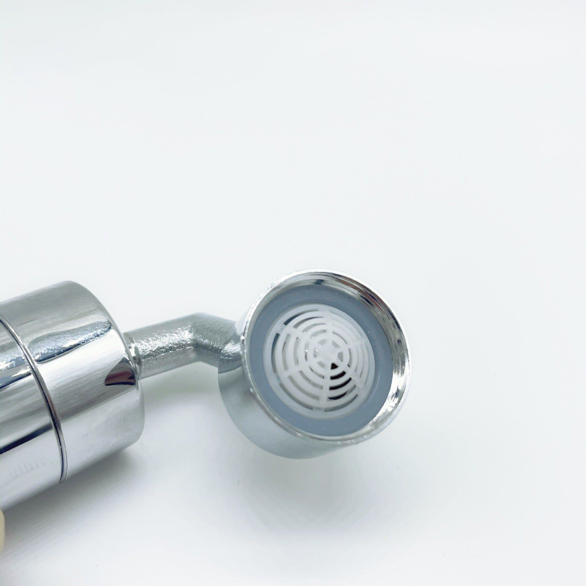 image-Chuanghui 720° Rotating Faucet Aerator Stainless Steel Two-Speed