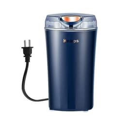 image-Portable Electric Coffee Grinder Stainless Steel Mini Pulverizer