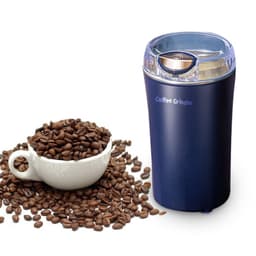 image-Portable Electric Coffee Grinder Stainless Steel Mini Pulverizer