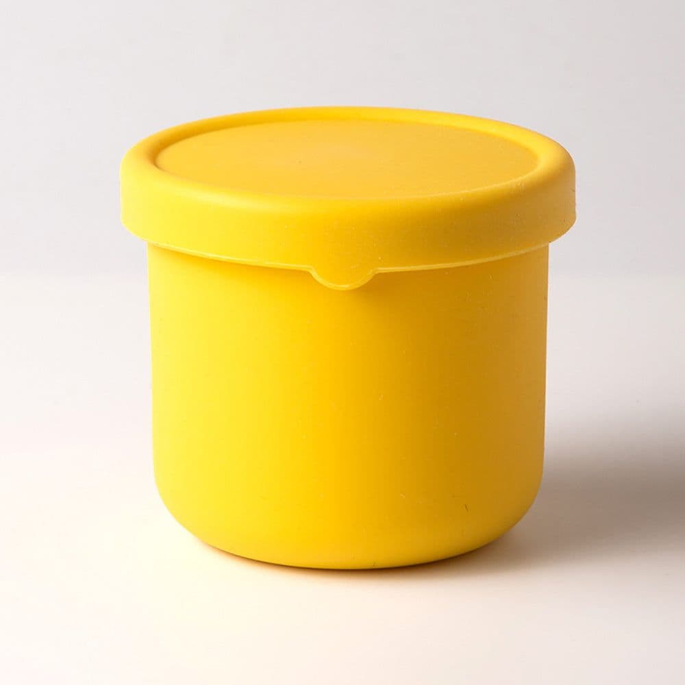 image-Silicone Fresh-Keeping Lunch Box Round Sealed Food Storage Container