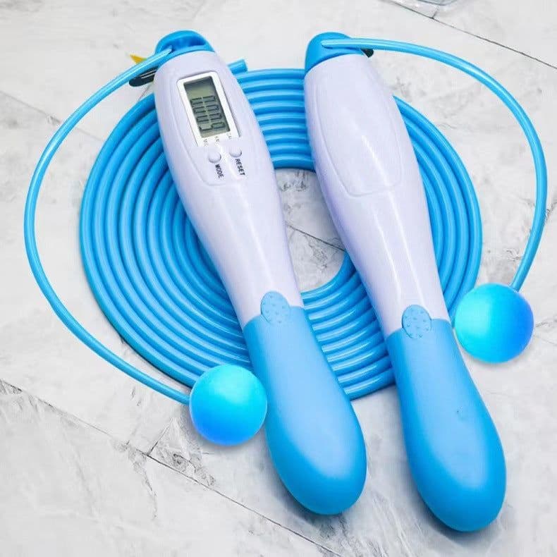 image-Smart Electronic Counting Cordless Jump Rope Fitness Adult