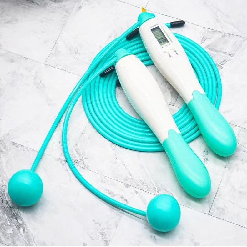 image-Smart Electronic Counting Cordless Jump Rope Fitness Adult
