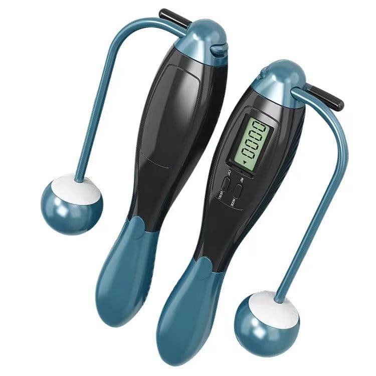 image-Smart Electronic Counting Cordless Jump Rope Fitness Adult