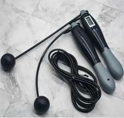 image-Smart Electronic Counting Cordless Jump Rope Fitness Adult