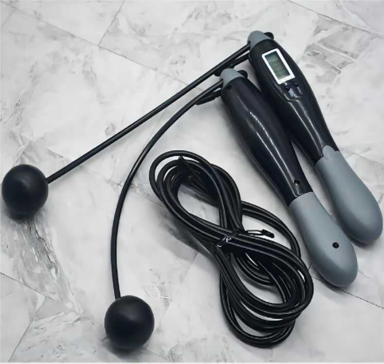 image-Smart Electronic Counting Cordless Jump Rope Fitness Adult