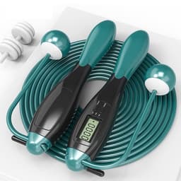 image-Smart Electronic Counting Cordless Jump Rope Fitness Adult