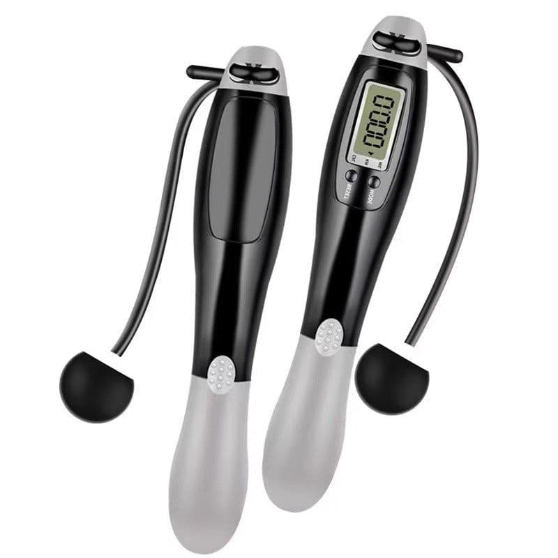 image-Smart Electronic Counting Cordless Jump Rope Fitness Adult