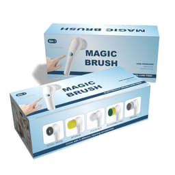 image-Electric Dishwashing Cleaning Brush USB Rechargeable 5 Brush Heads