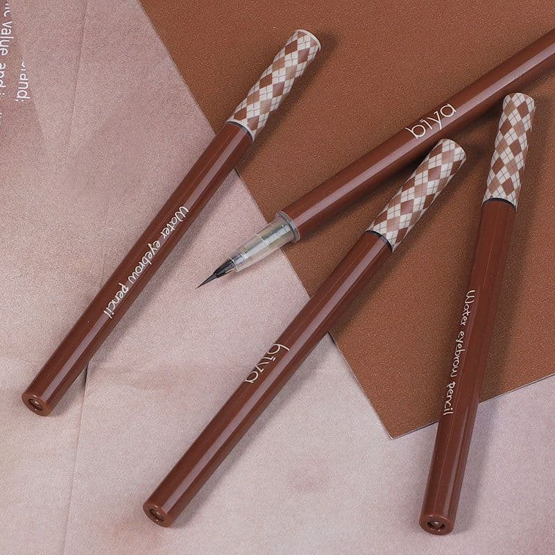 image-Biya Waterproof Eyebrow Pencil - Long-Lasting Liquid Pen
