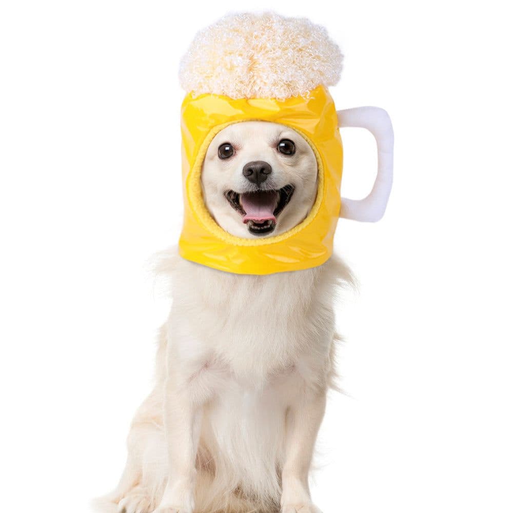 image-Pet Beer Hat Costume Headgear for Dogs and Cats