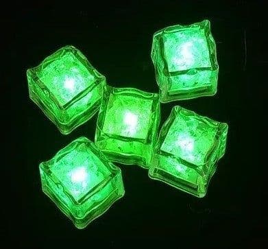 image-LED Light-Up Ice Cubes - Colorful Sensor Activated Bar Party Supplies
