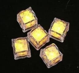 image-LED Light-Up Ice Cubes - Colorful Sensor Activated Bar Party Supplies