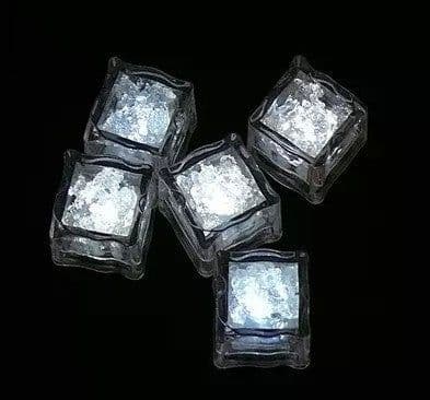 image-LED Light-Up Ice Cubes - Colorful Sensor Activated Bar Party Supplies