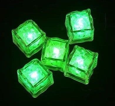 image-LED Light-Up Ice Cubes - Colorful Sensor Activated Bar Party Supplies