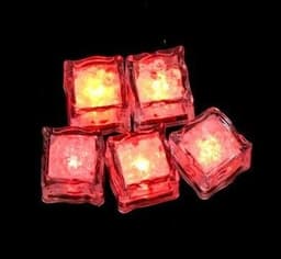 image-LED Light-Up Ice Cubes - Colorful Sensor Activated Bar Party Supplies