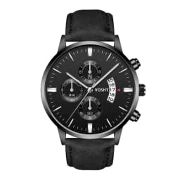 image-Men's Quartz Watch with Small Three Needles and Alloy Strap