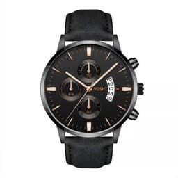 image-Men's Quartz Watch with Small Three Needles and Alloy Strap