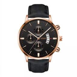 image-Men's Quartz Watch with Small Three Needles and Alloy Strap