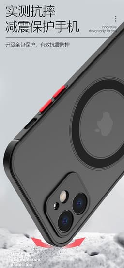 image-iPhone 14 Pro Max Magnetic Case - Soft Matte TPU Cover