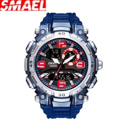 image-STRYVE 1921 Men's Dual Movement Sports Watch Chronograph Luminous