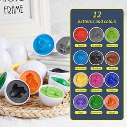 image-Car Transportation Matching Egg Baby Puzzle 12pcs Shape Smart Egg