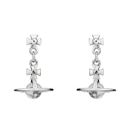image-NANA Saturn Planet Earrings UFO Pendant Drop Earrings