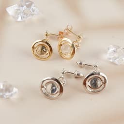 image-NANA Saturn Planet Earrings UFO Pendant Drop Earrings