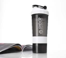 image-500ml Sports Shaker Bottle with Scale Large Capacity Plastic