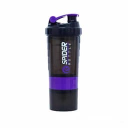 image-500ml Sports Shaker Bottle with Scale Large Capacity Plastic