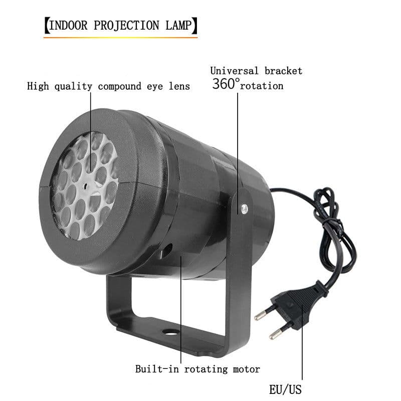 image-Christmas Laser Light Projector Outdoor Waterproof Garden Lawn