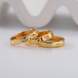 image-European American Smiley Face Ring Gold-Plated Copper Punk Style