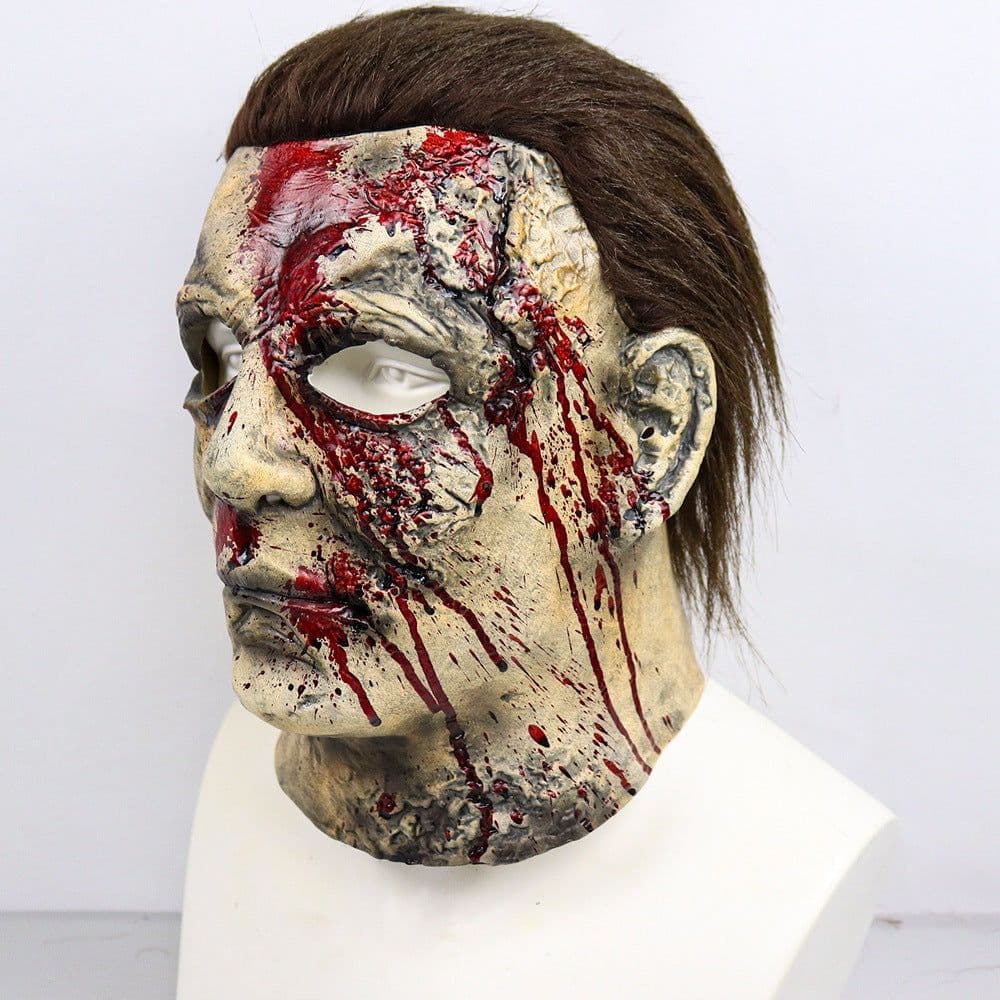 image-Miles McMeel Halloween Horror Mask Glow Emulsion Myers Style