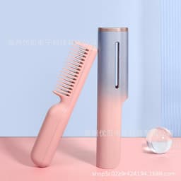 image-Mini USB Wireless Hair Straightener Comb Rechargeable Portable
