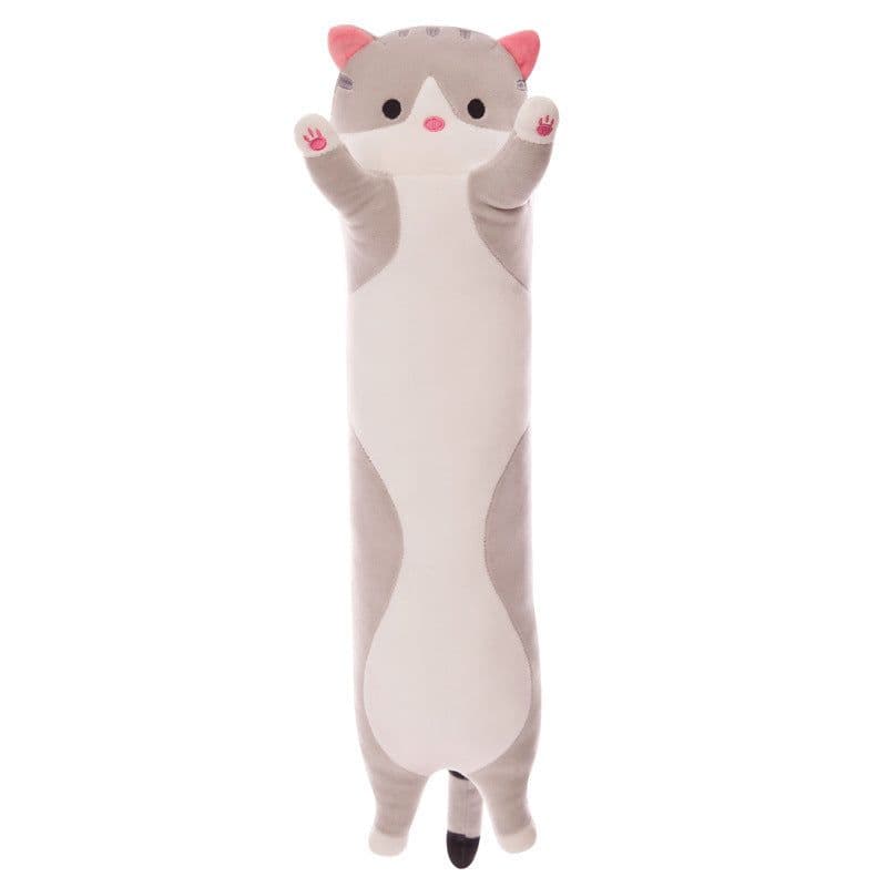 image-Cross-Border Long Cat Plush Pillow Cylindrical Cartoon Toy Doll